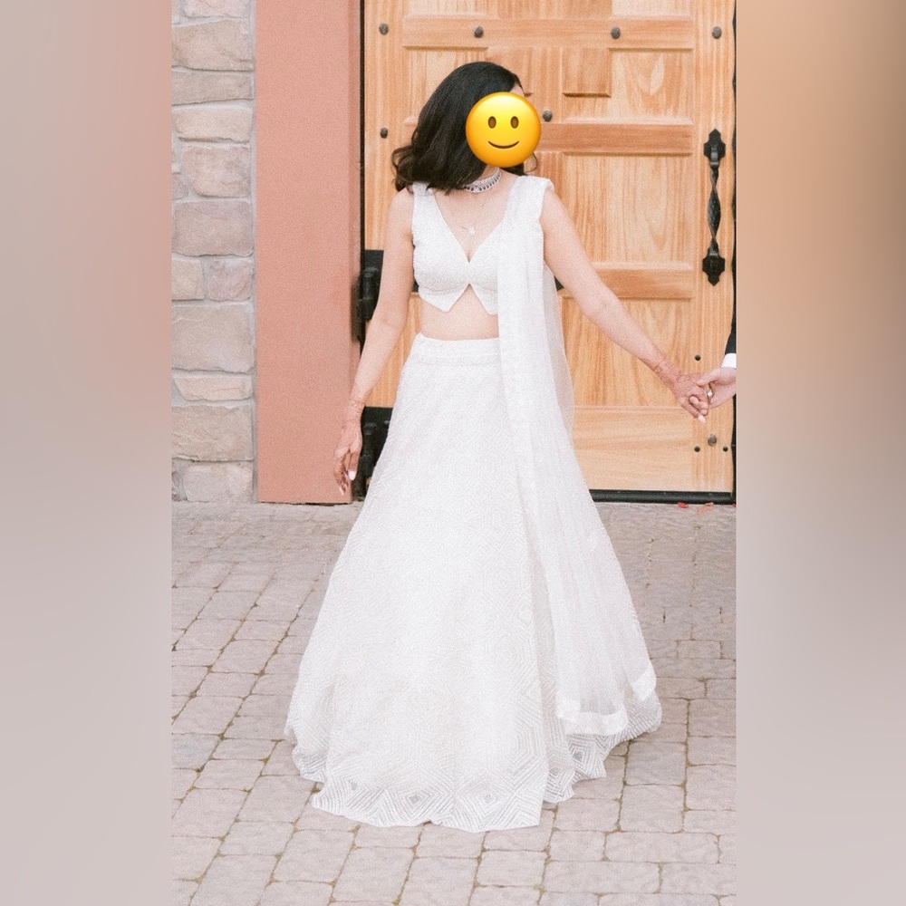 Elegant White Lehenga Choli